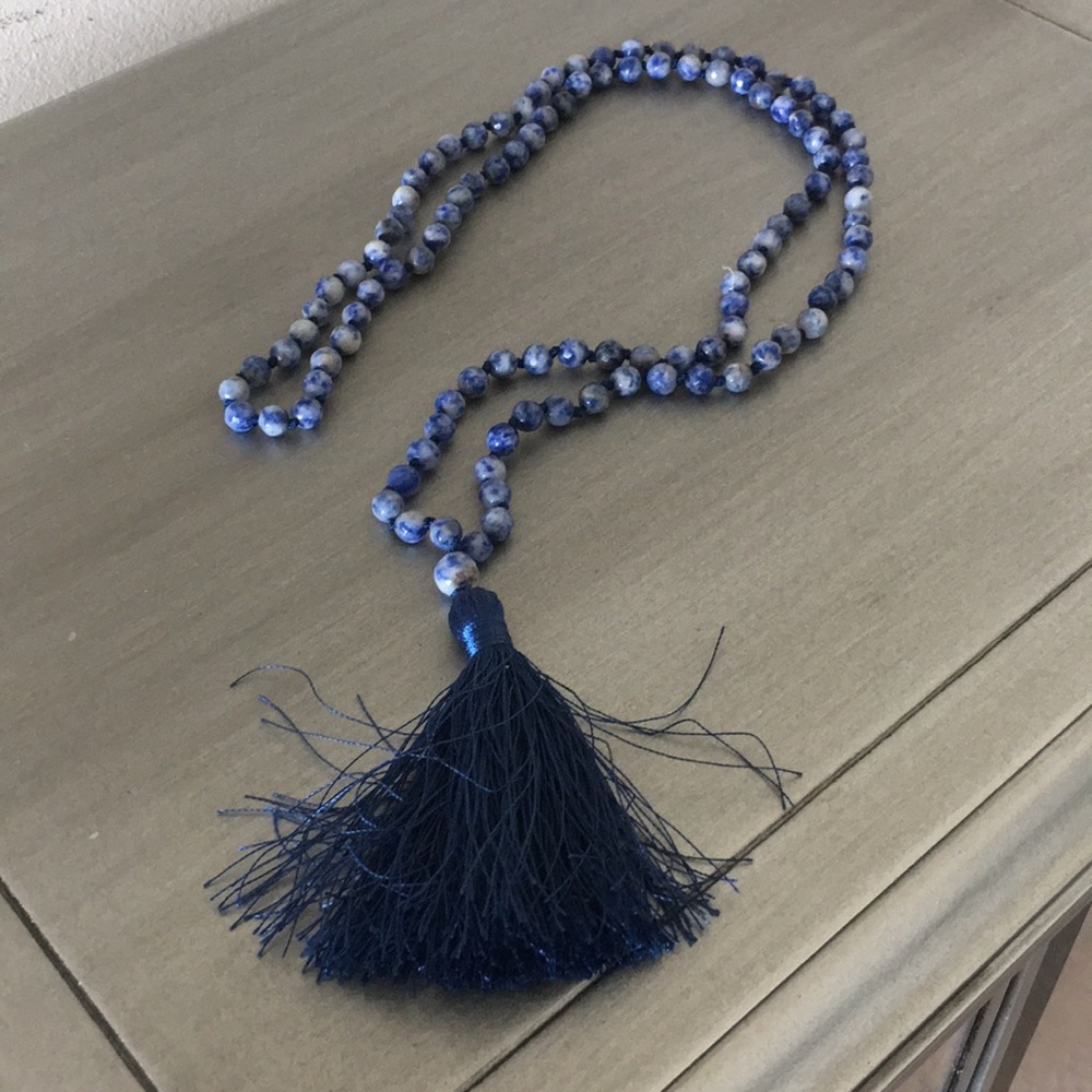 Long Strand Tassel Necklace